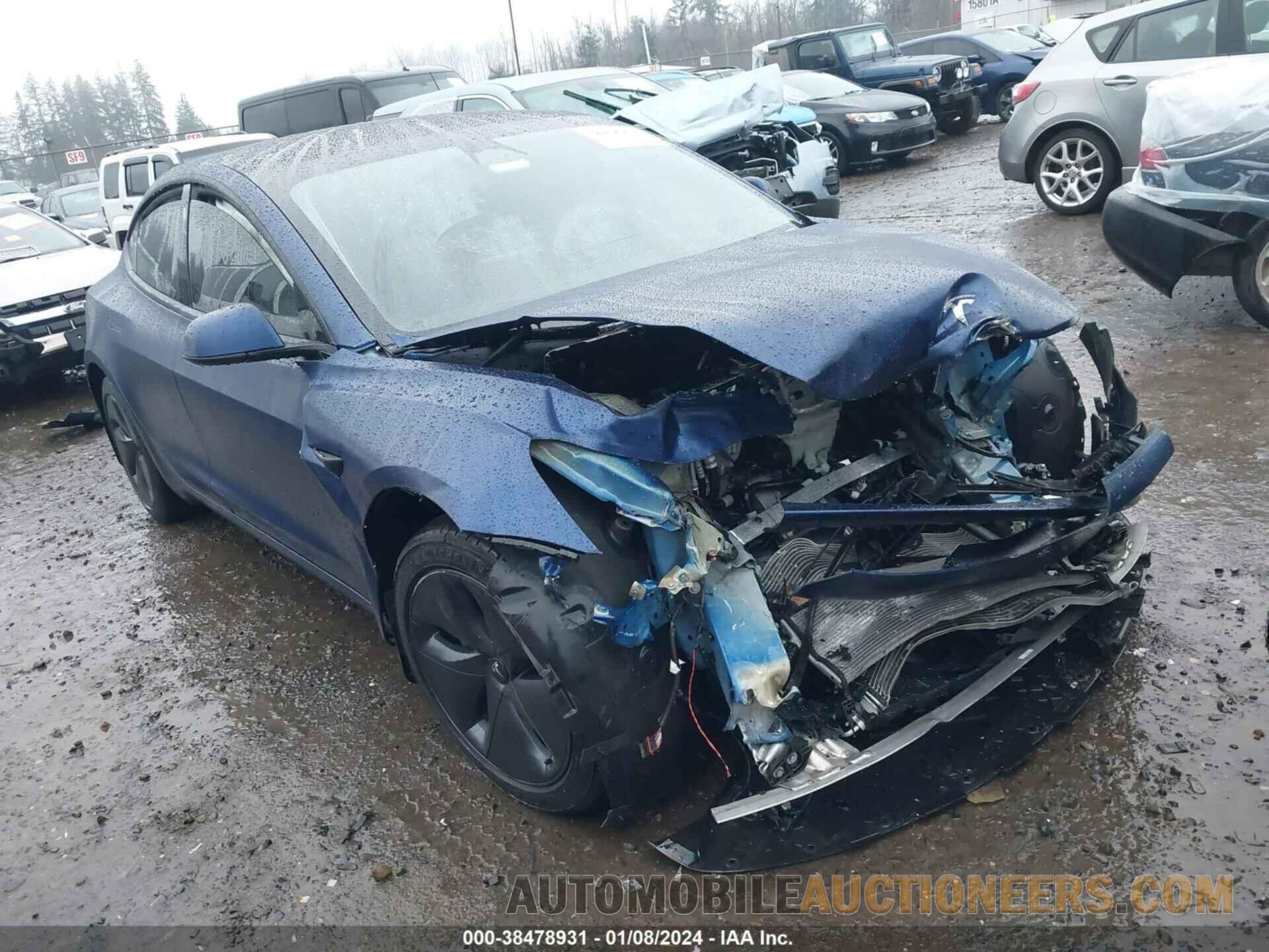 5YJ3E1EB3LF741540 TESLA MODEL 3 2020