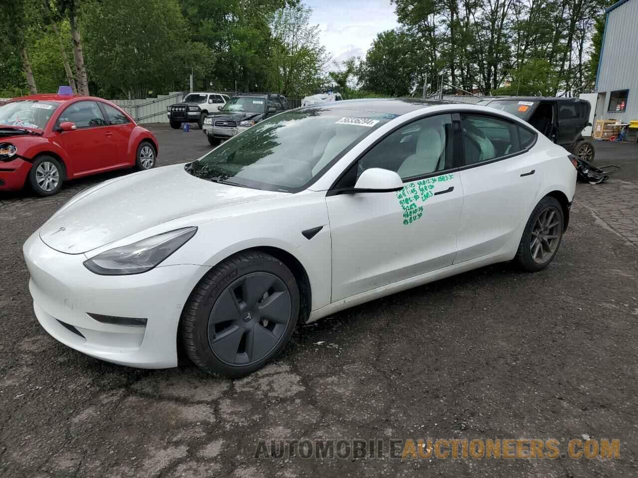 5YJ3E1EB3MF000547 TESLA MODEL 3 2021