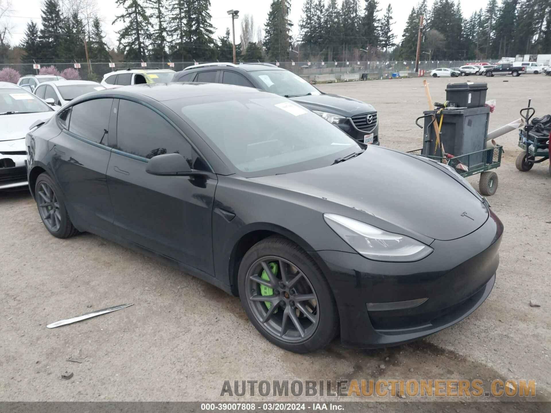 5YJ3E1EB3MF002296 TESLA MODEL 3 2021