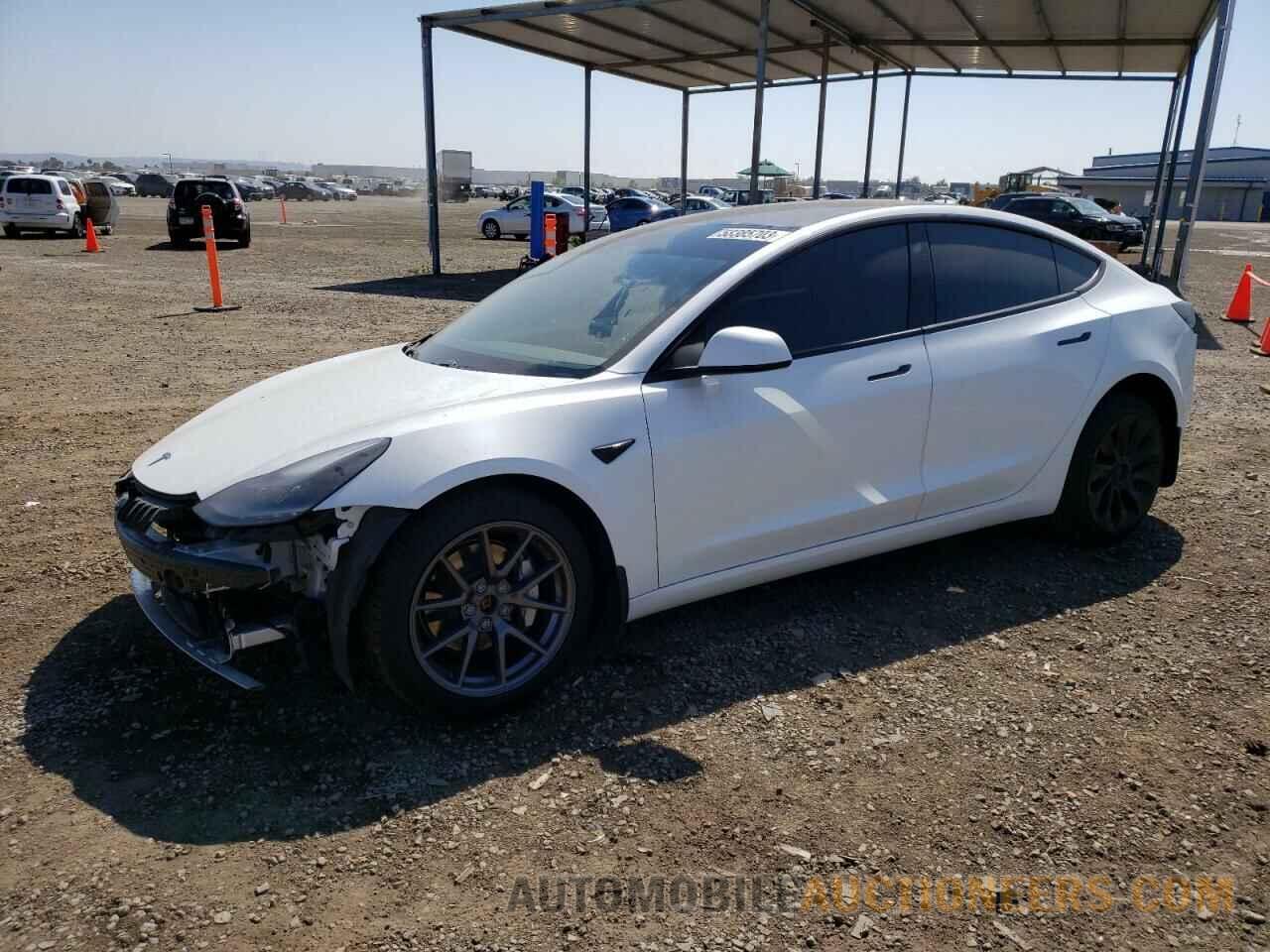 5YJ3E1EB3MF003268 TESLA MODEL 3 2021