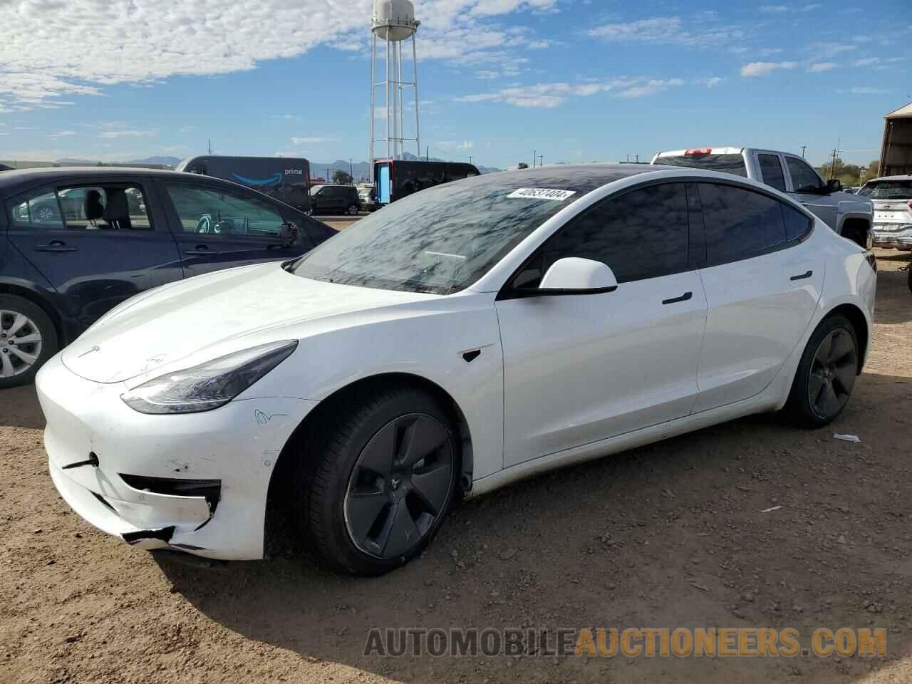 5YJ3E1EB3MF009331 TESLA MODEL 3 2021