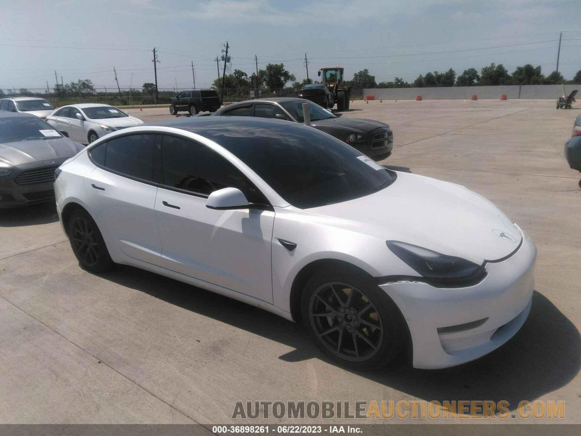 5YJ3E1EB3MF020037 TESLA MODEL 3 2021