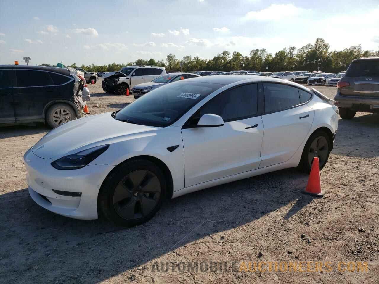 5YJ3E1EB3MF020118 TESLA MODEL 3 2021