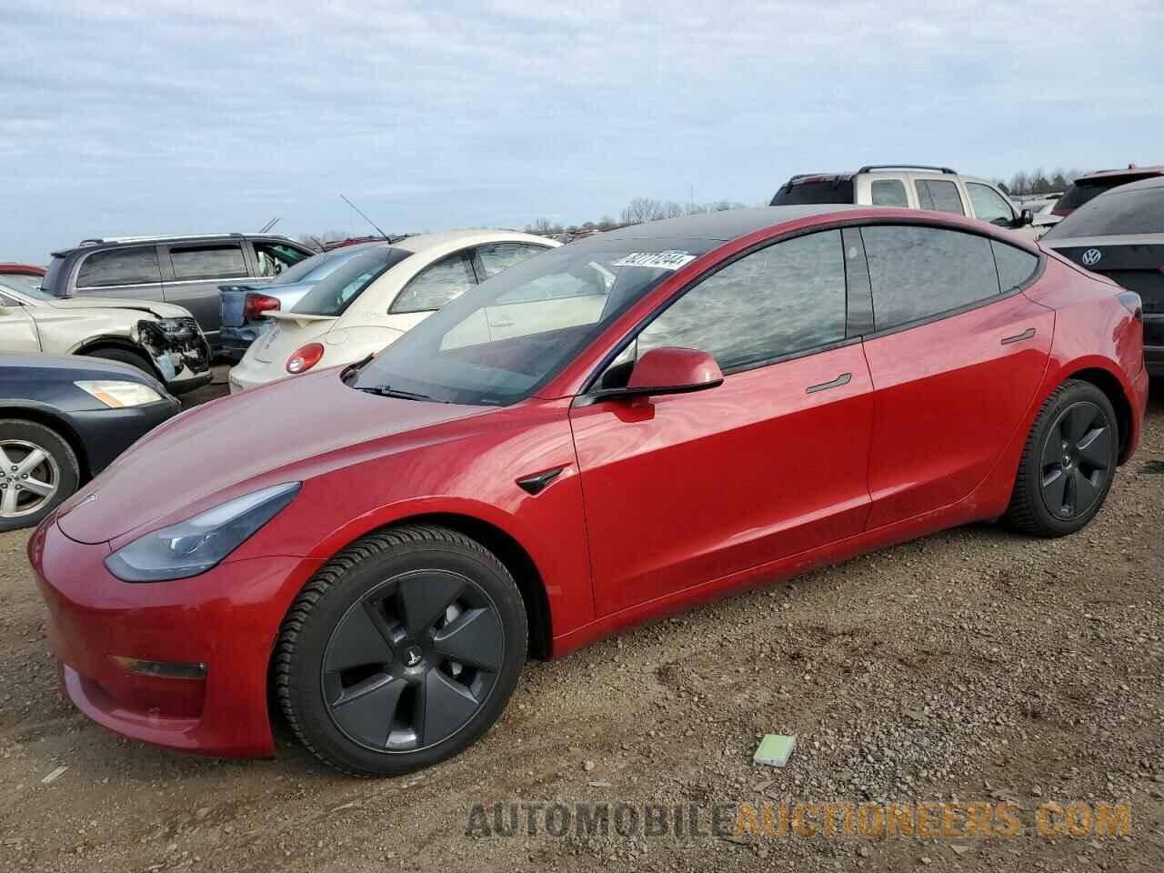 5YJ3E1EB3MF035590 TESLA MODEL 3 2021