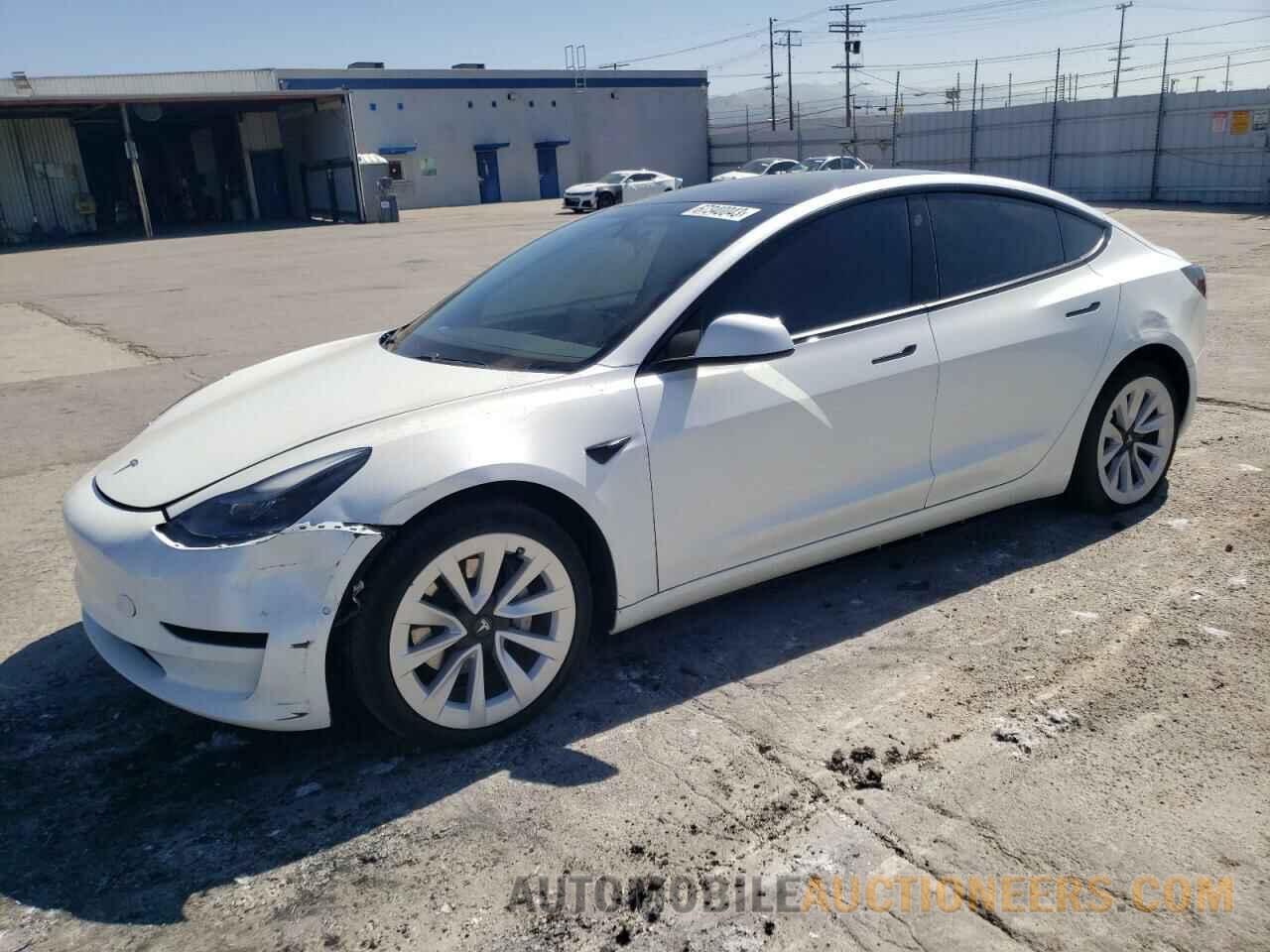 5YJ3E1EB3MF045116 TESLA MODEL 3 2021