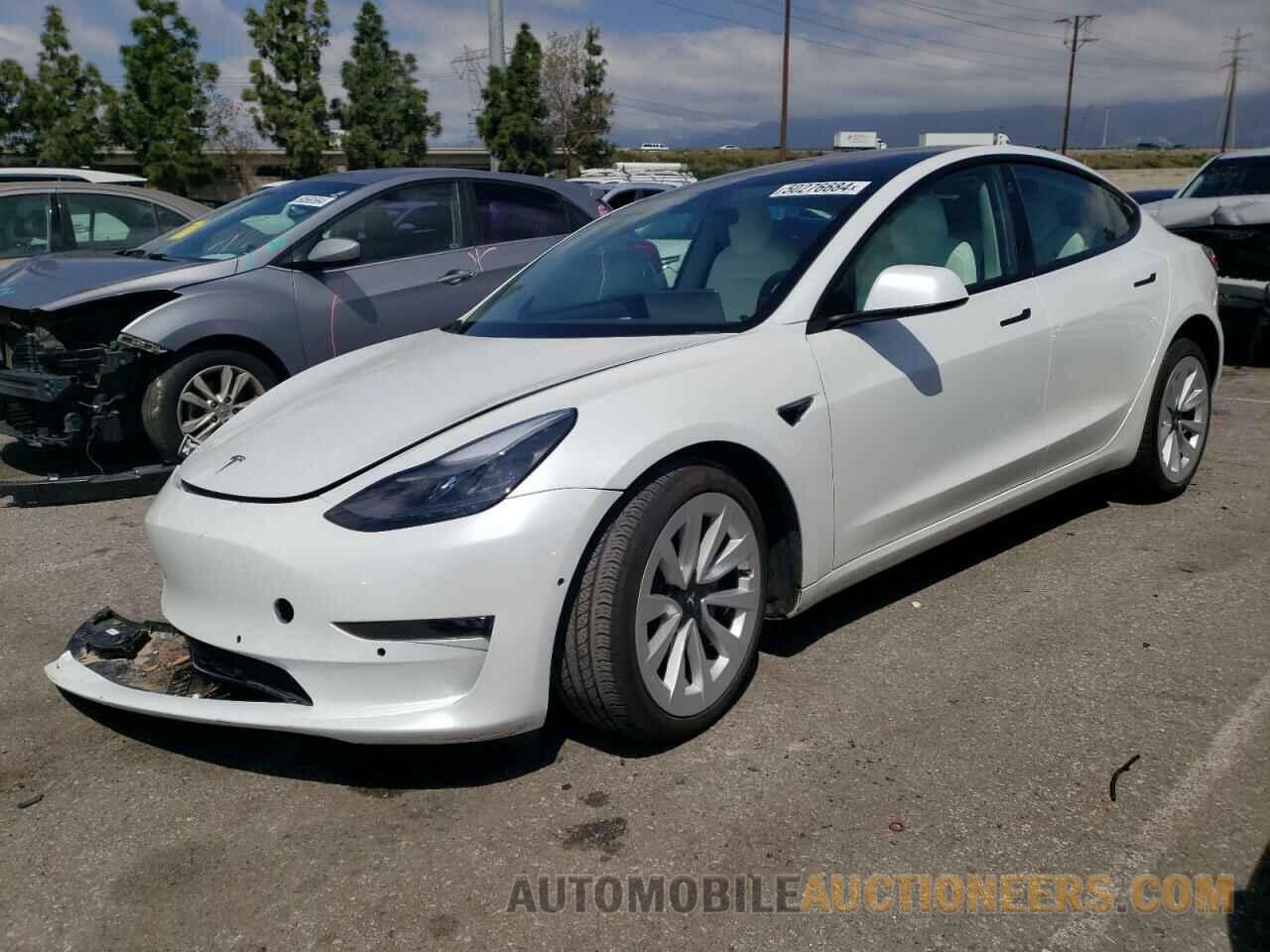 5YJ3E1EB3MF052065 TESLA MODEL 3 2021