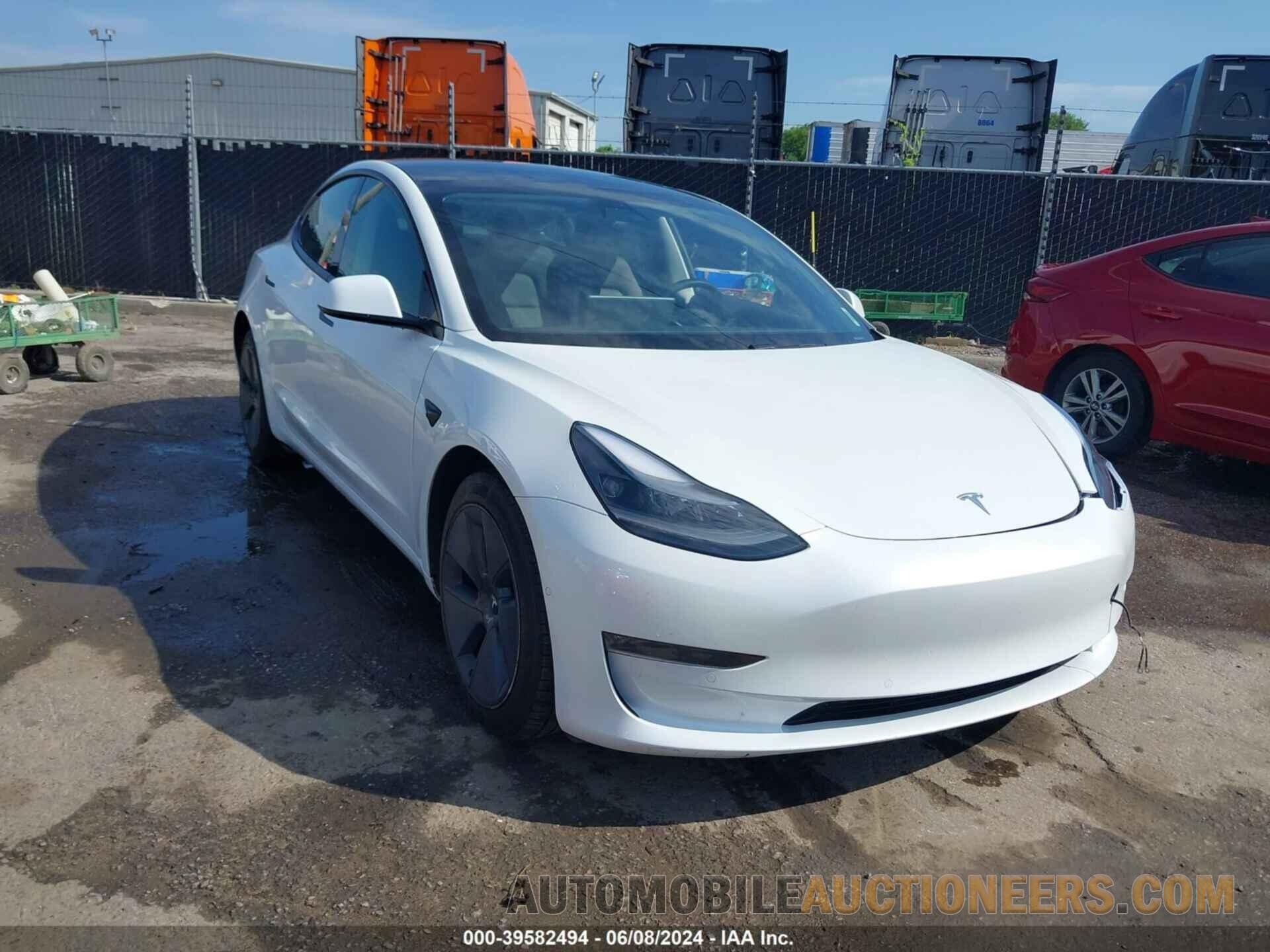 5YJ3E1EB3MF068623 TESLA MODEL 3 2021