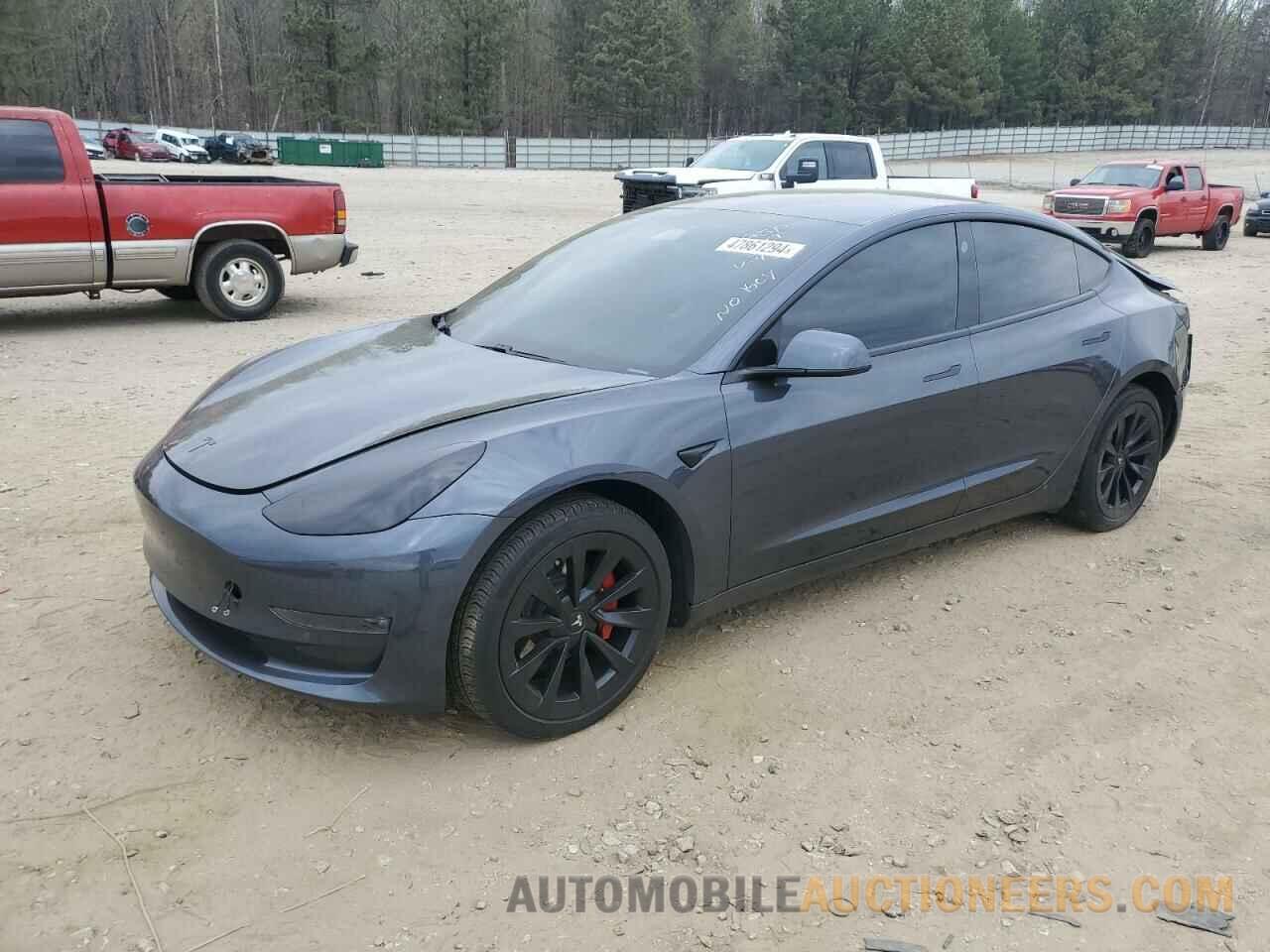 5YJ3E1EB3MF074342 TESLA MODEL 3 2021