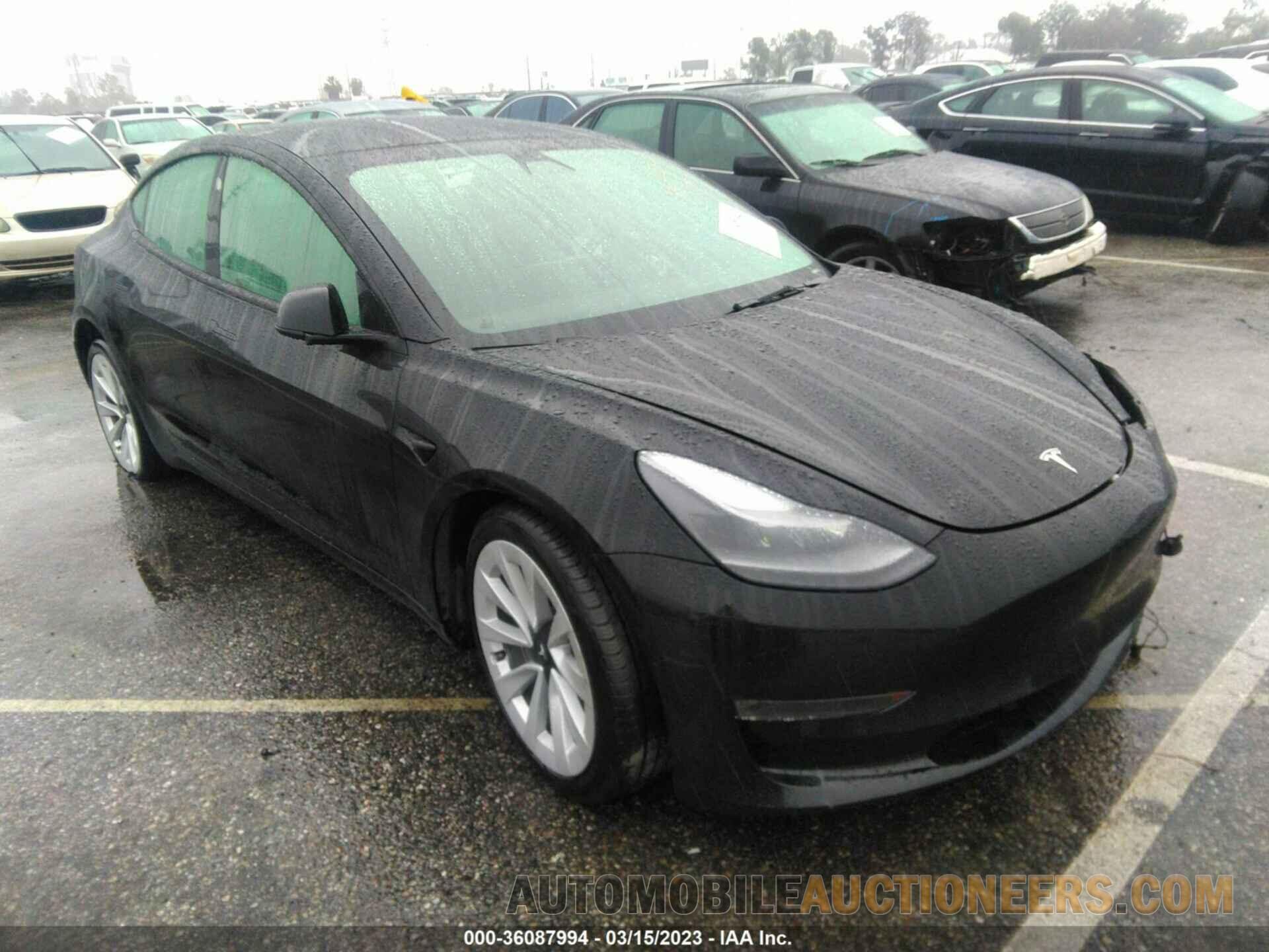 5YJ3E1EB3MF087740 TESLA MODEL 3 2021