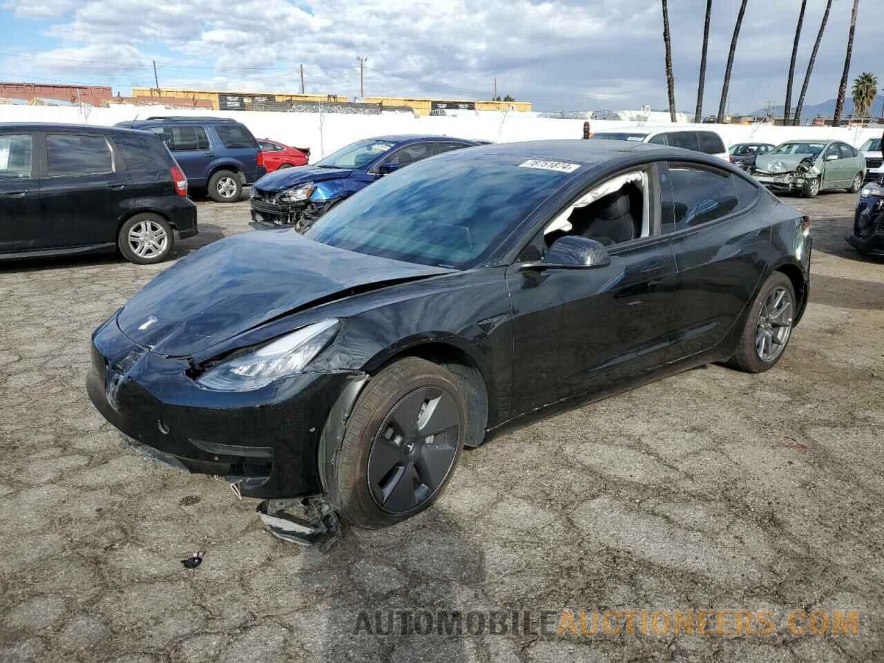 5YJ3E1EB3MF852669 TESLA MODEL 3 2021