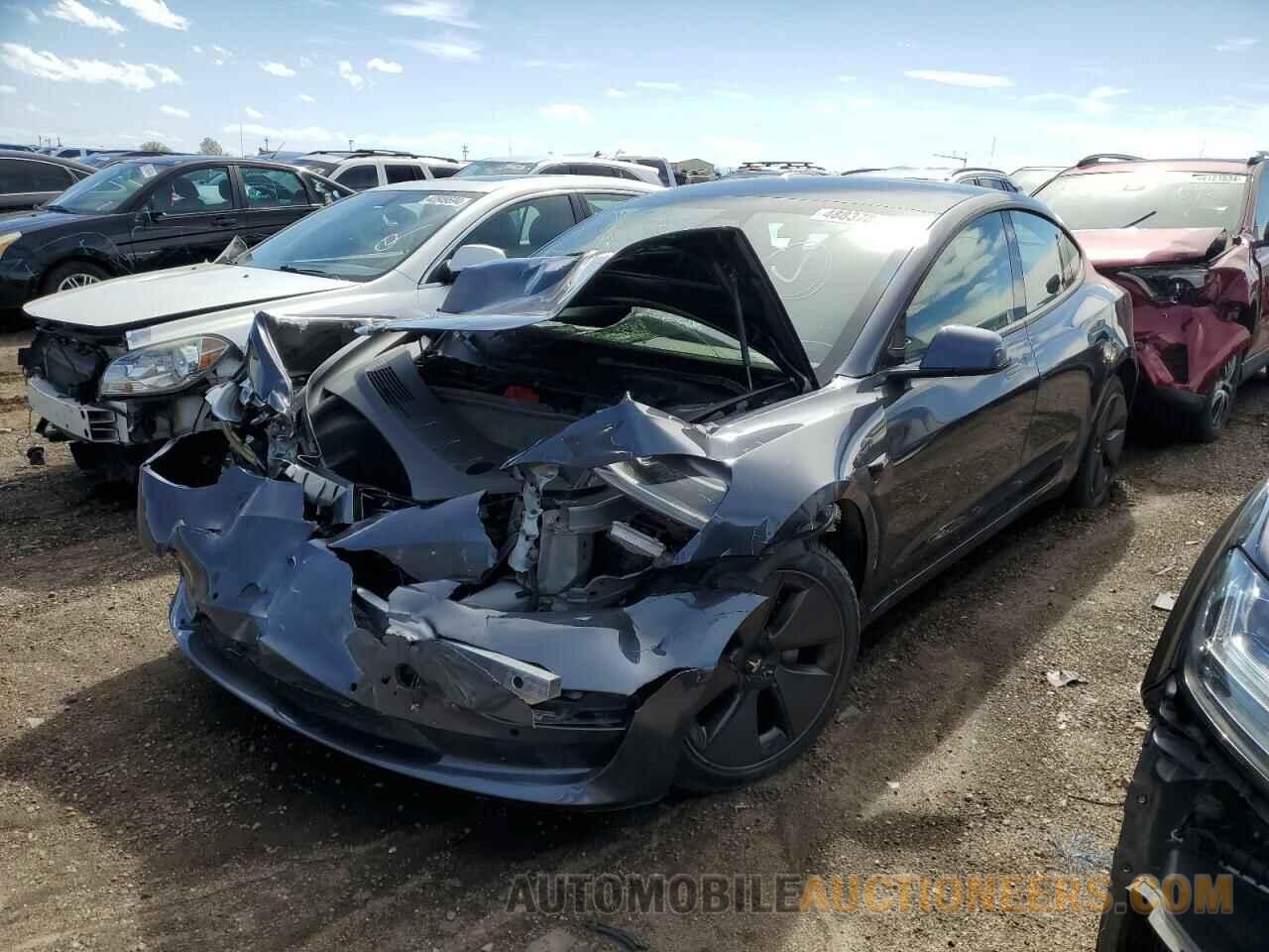 5YJ3E1EB3MF858035 TESLA MODEL 3 2021