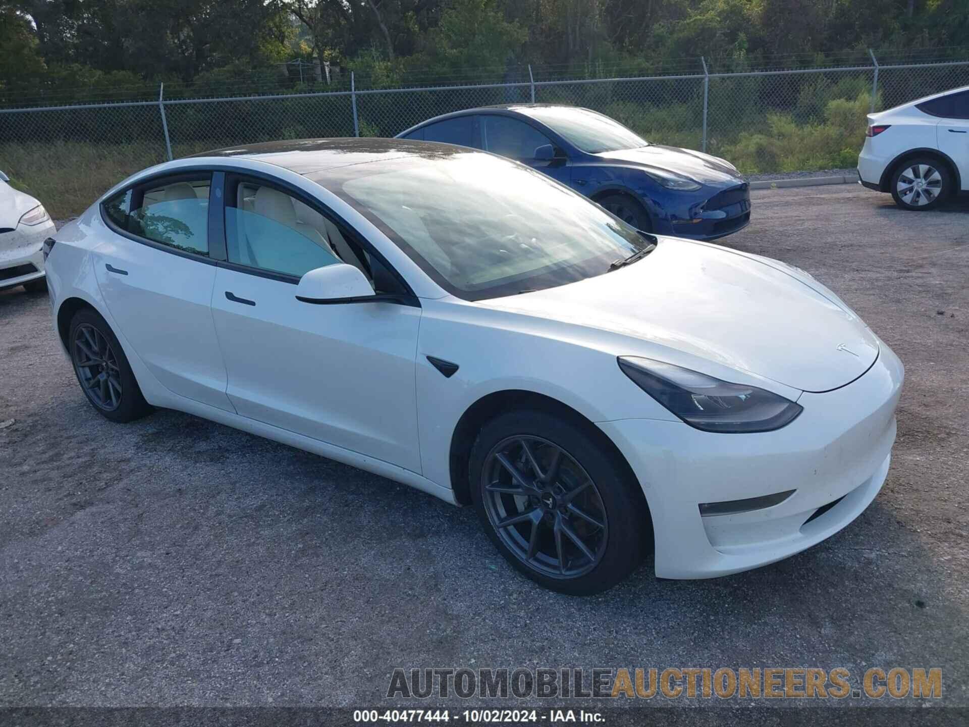 5YJ3E1EB3MF925099 TESLA MODEL 3 2021