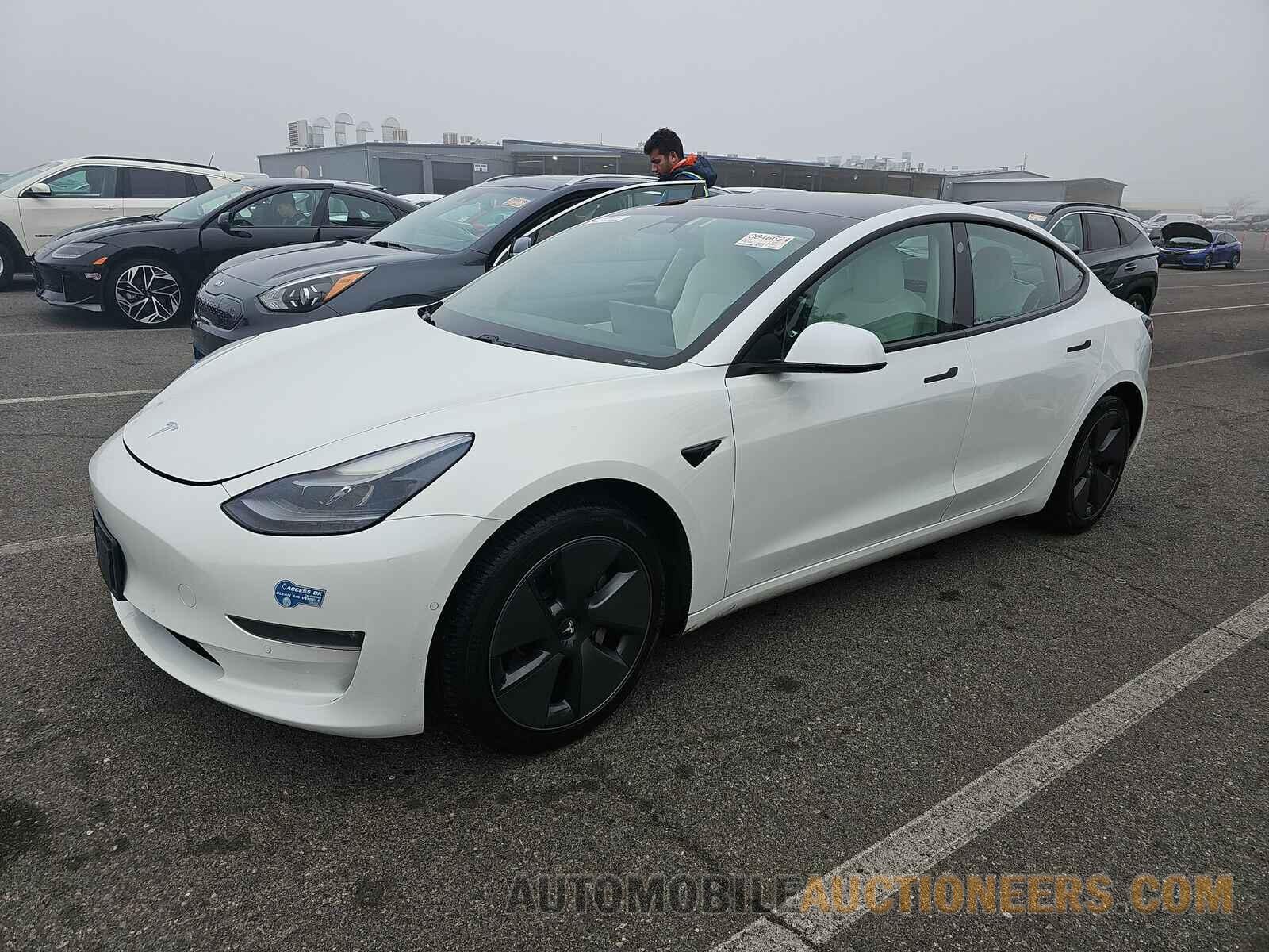 5YJ3E1EB3MF925247 Tesla Model 3 2021