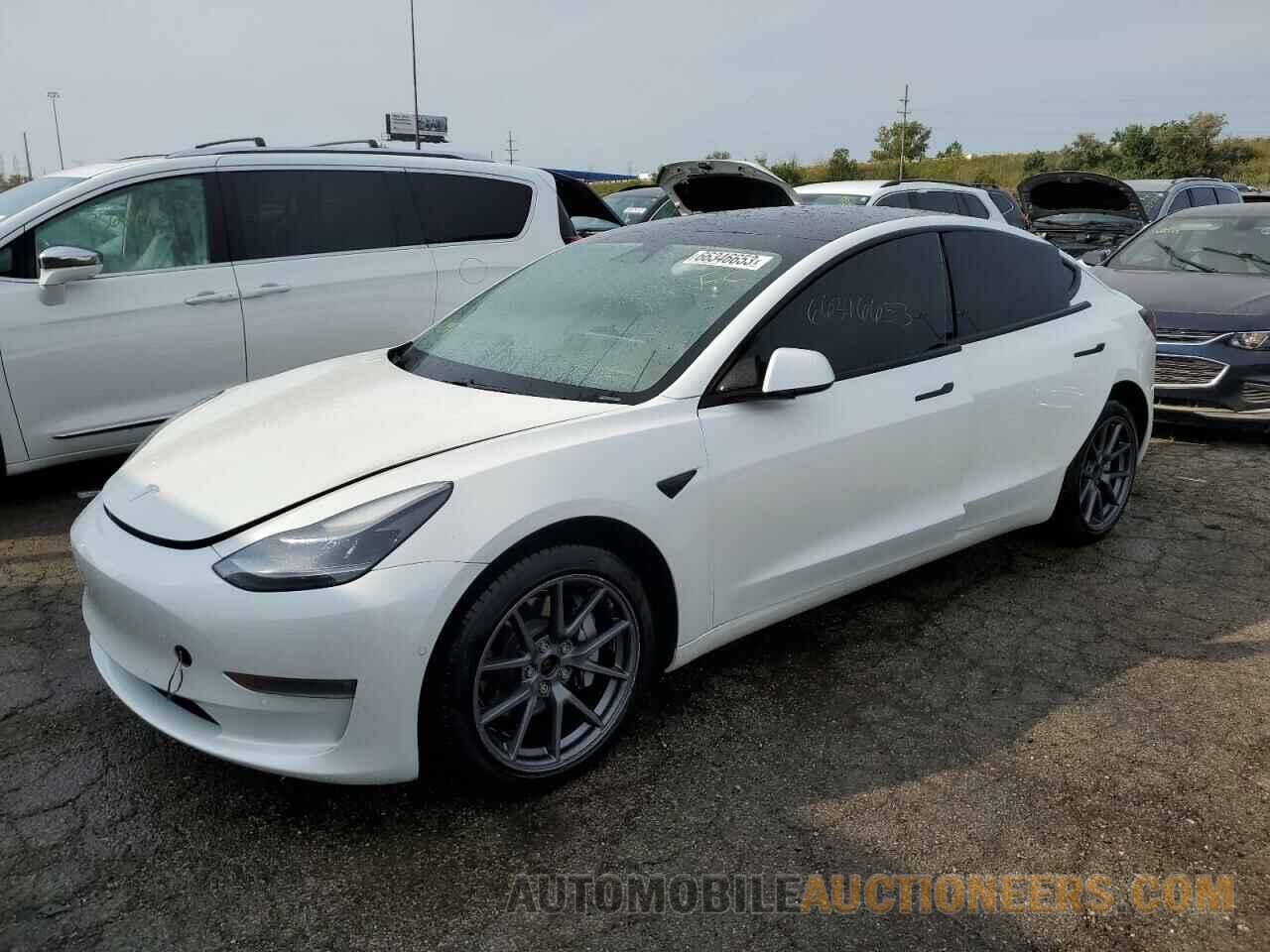 5YJ3E1EB3MF979308 TESLA MODEL 3 2021