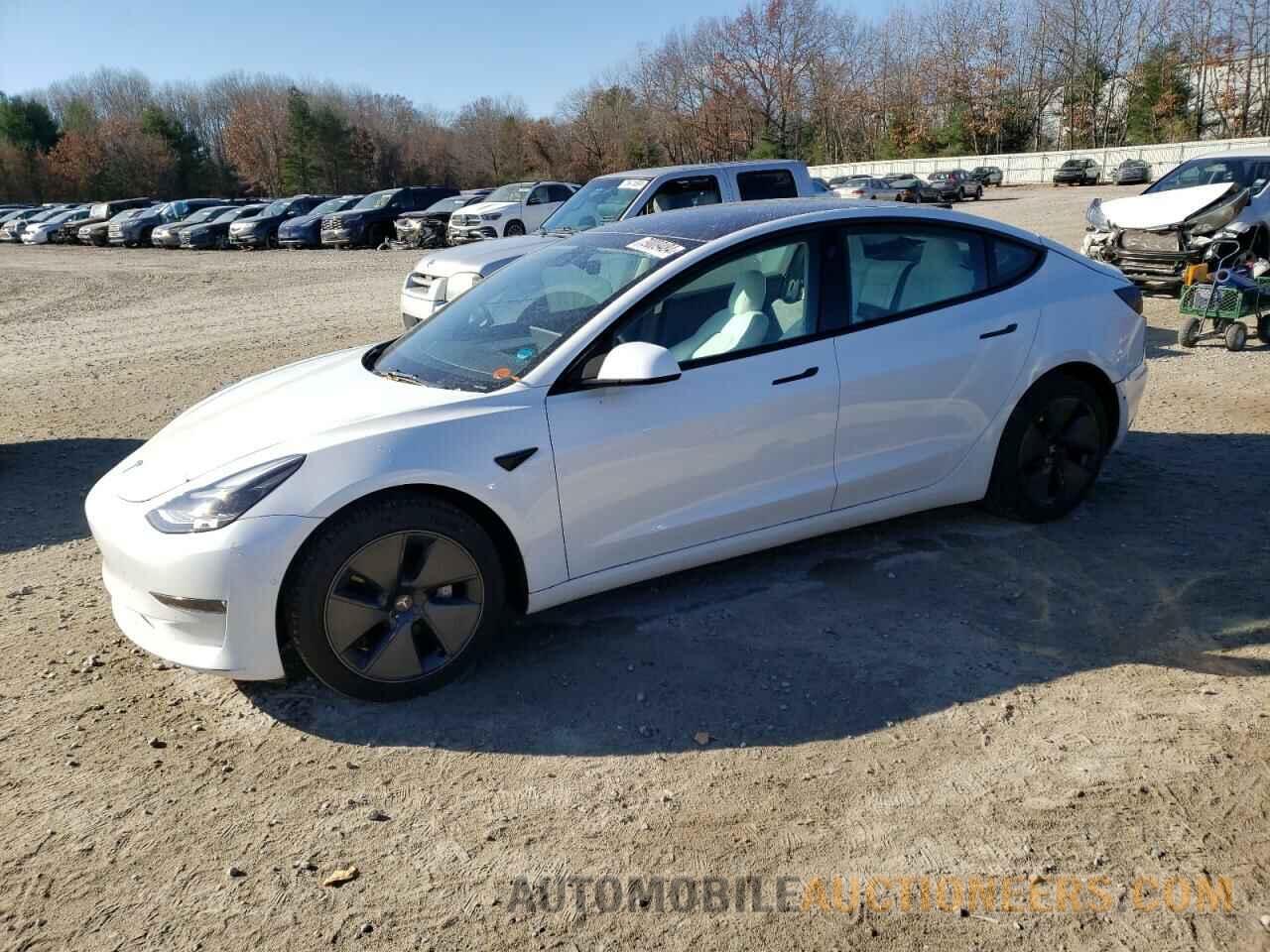 5YJ3E1EB3NF102612 TESLA MODEL 3 2022