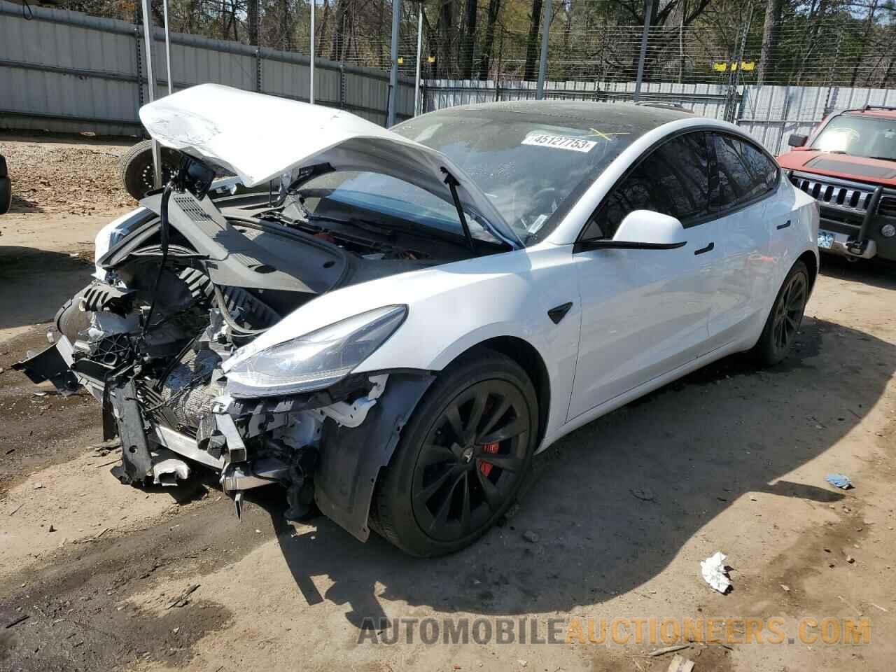 5YJ3E1EB3NF105509 TESLA MODEL 3 2022