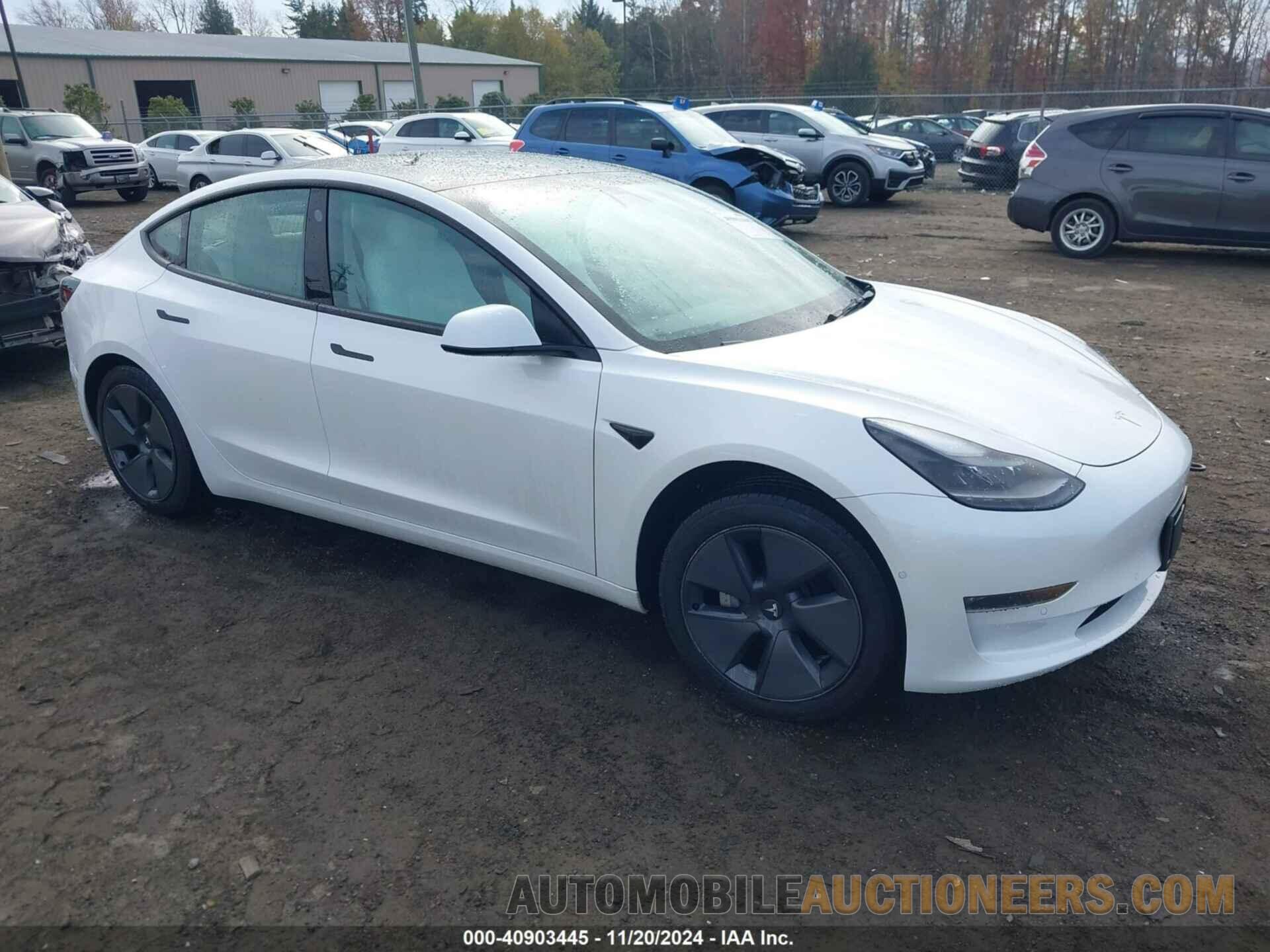 5YJ3E1EB3NF110709 TESLA MODEL 3 2022