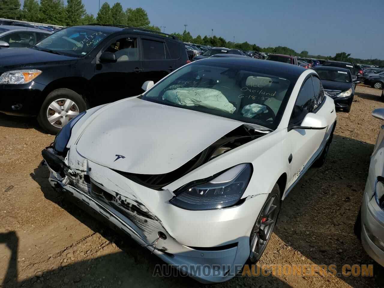 5YJ3E1EB3NF114646 TESLA MODEL 3 2022