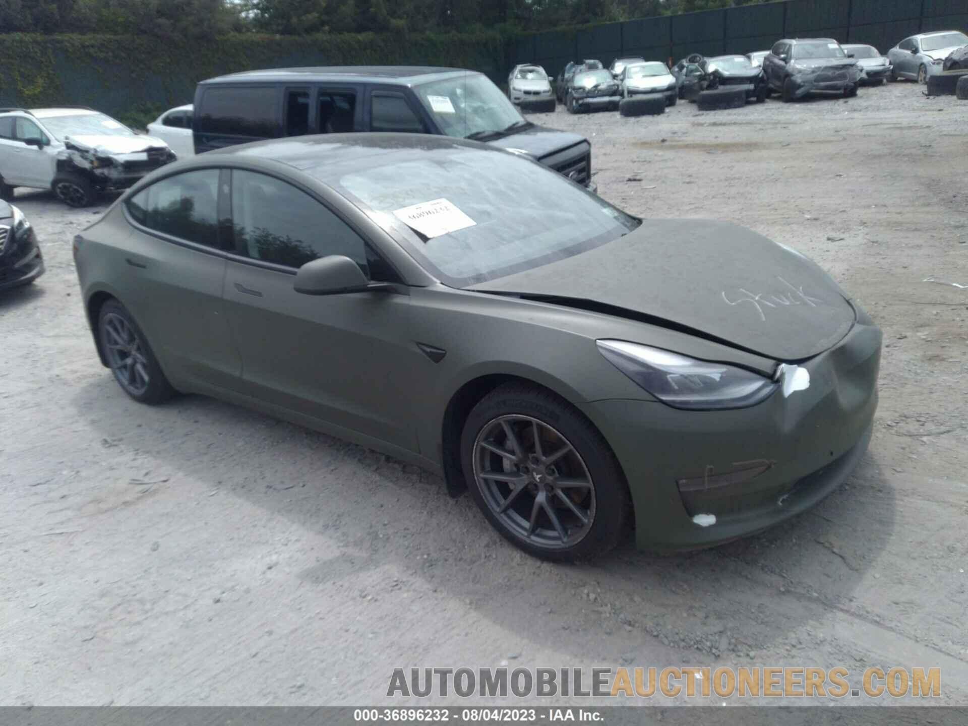 5YJ3E1EB3NF134332 TESLA MODEL 3 2022