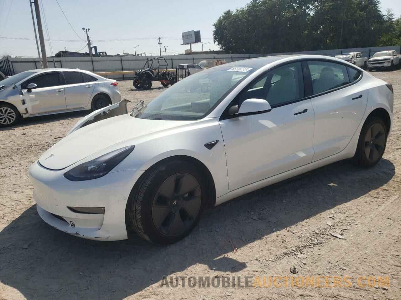 5YJ3E1EB3NF167329 TESLA MODEL 3 2022