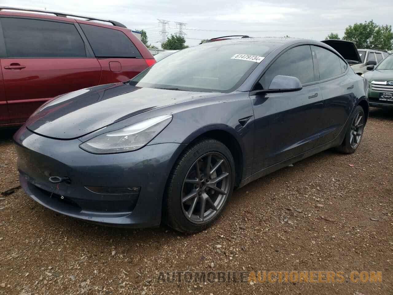 5YJ3E1EB3NF182851 TESLA MODEL 3 2022