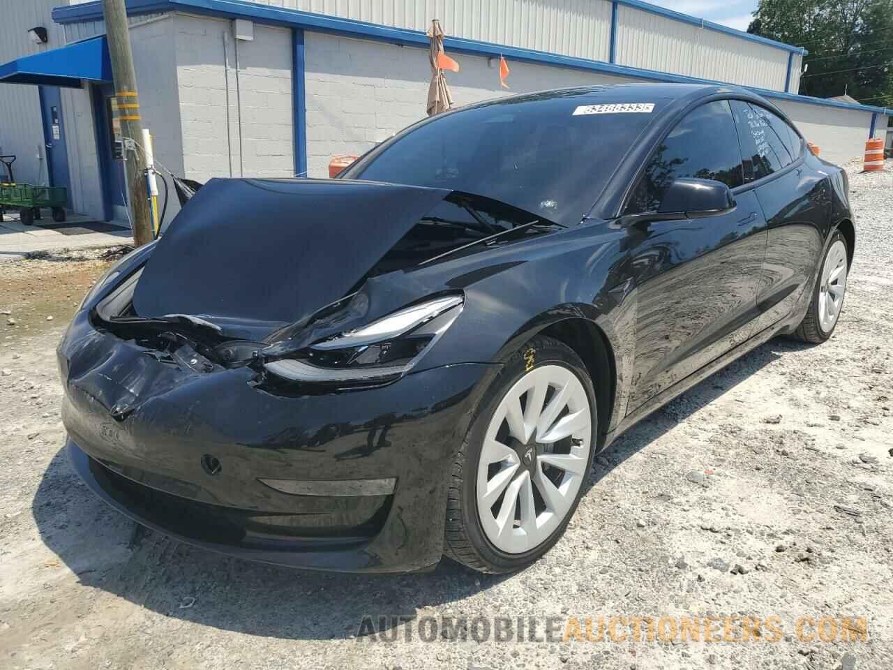 5YJ3E1EB3NF185538 TESLA MODEL 3 2022