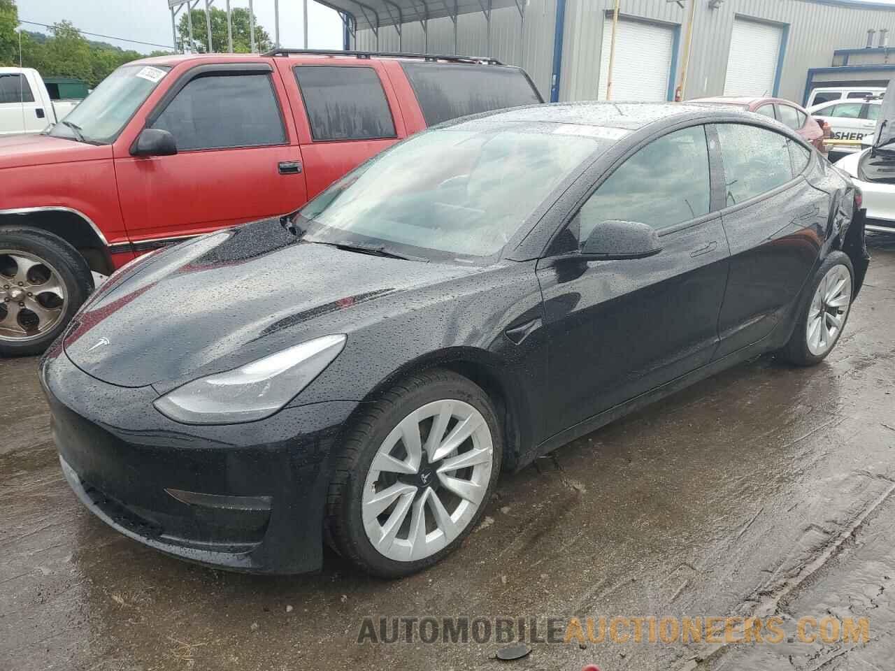 5YJ3E1EB3NF187922 TESLA MODEL 3 2022