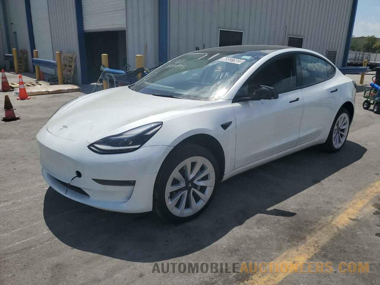 5YJ3E1EB3NF192571 TESLA MODEL 3 2022