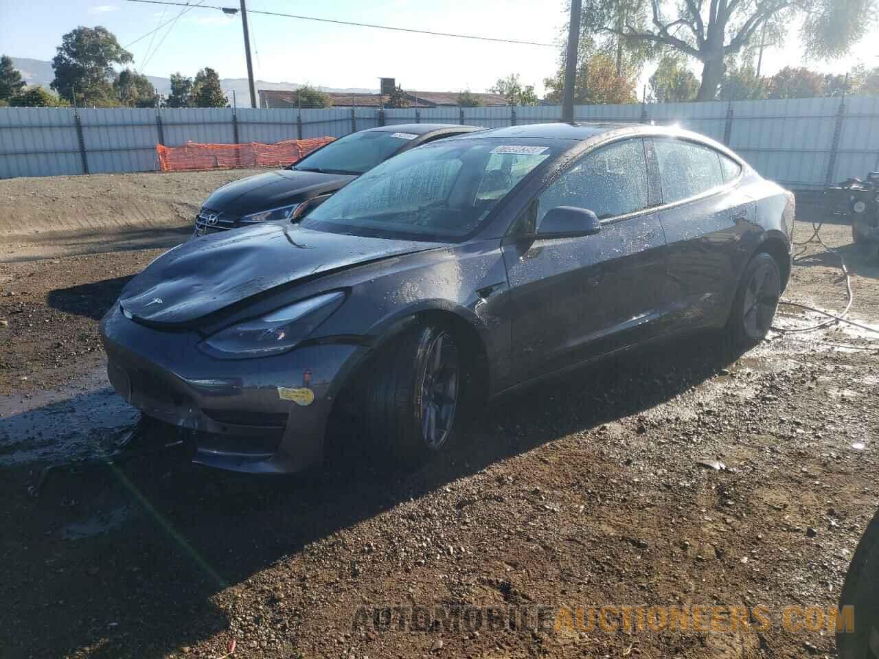 5YJ3E1EB3NF201172 TESLA MODEL 3 2022