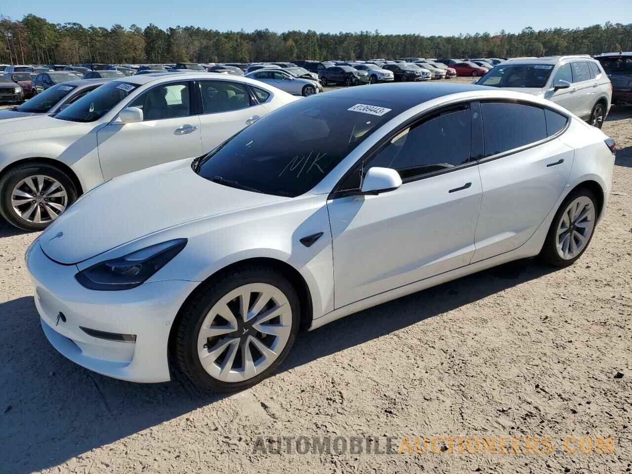 5YJ3E1EB3NF228100 TESLA MODEL 3 2022