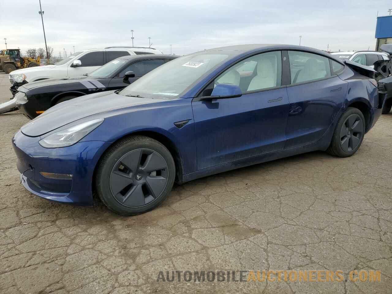 5YJ3E1EB3NF237458 TESLA MODEL 3 2022