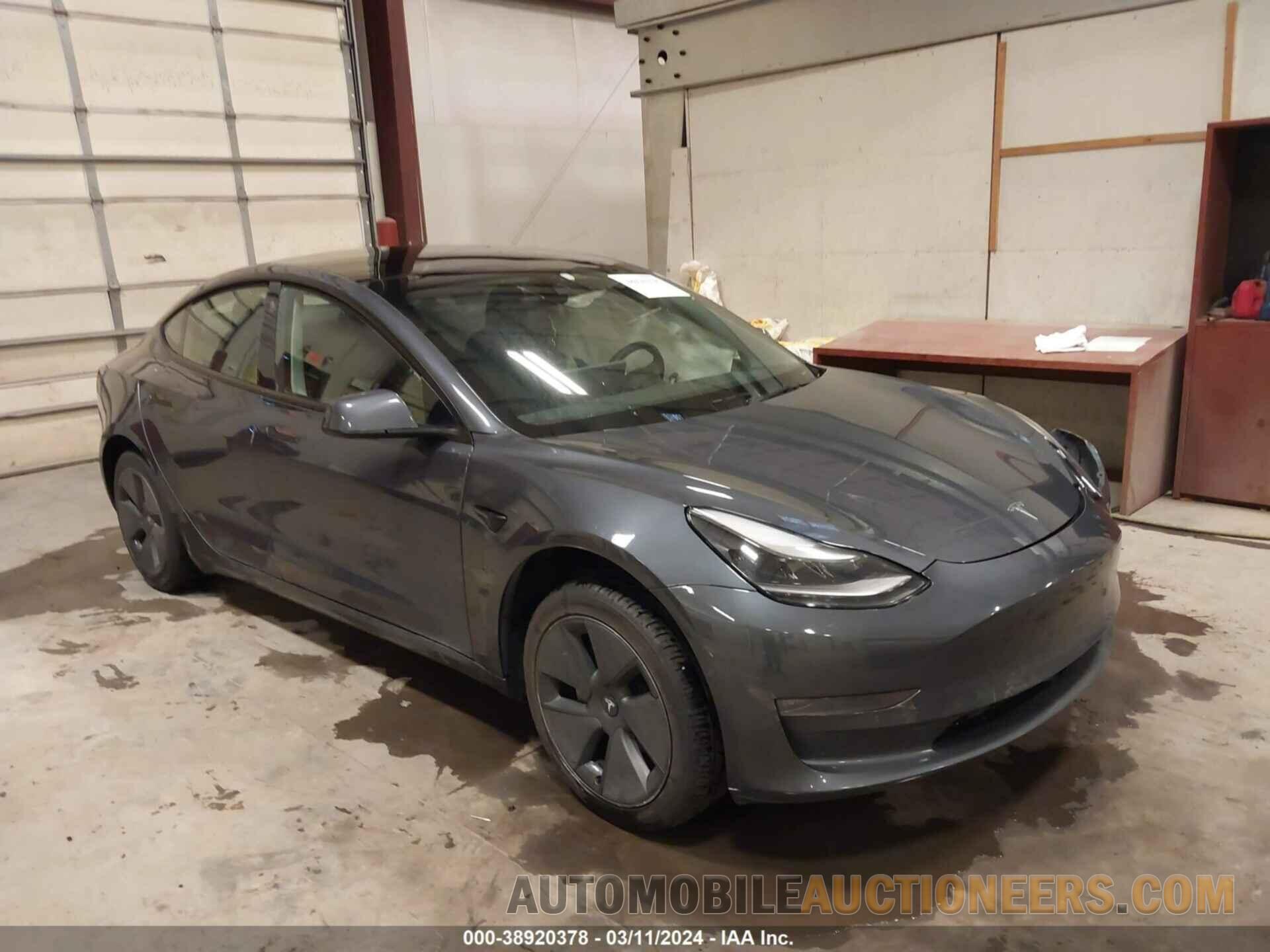 5YJ3E1EB3NF265194 TESLA MODEL 3 2022