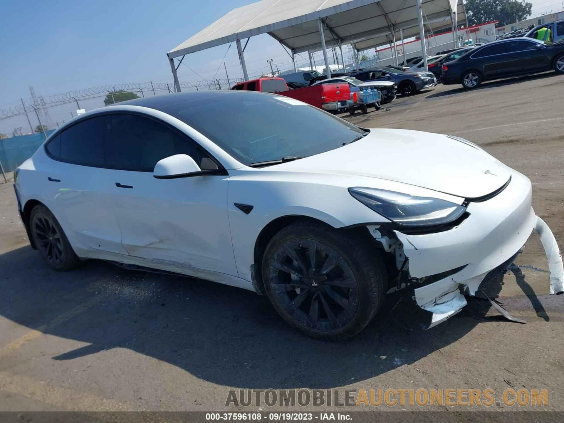 5YJ3E1EB3NF266846 TESLA MODEL 3 2022