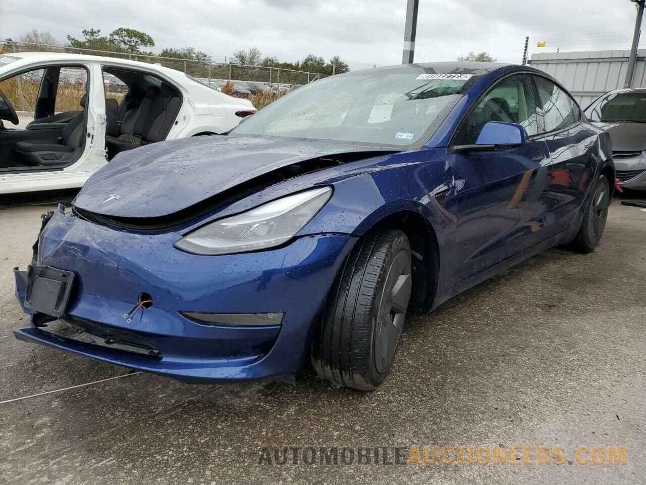 5YJ3E1EB3NF286627 TESLA MODEL 3 2022