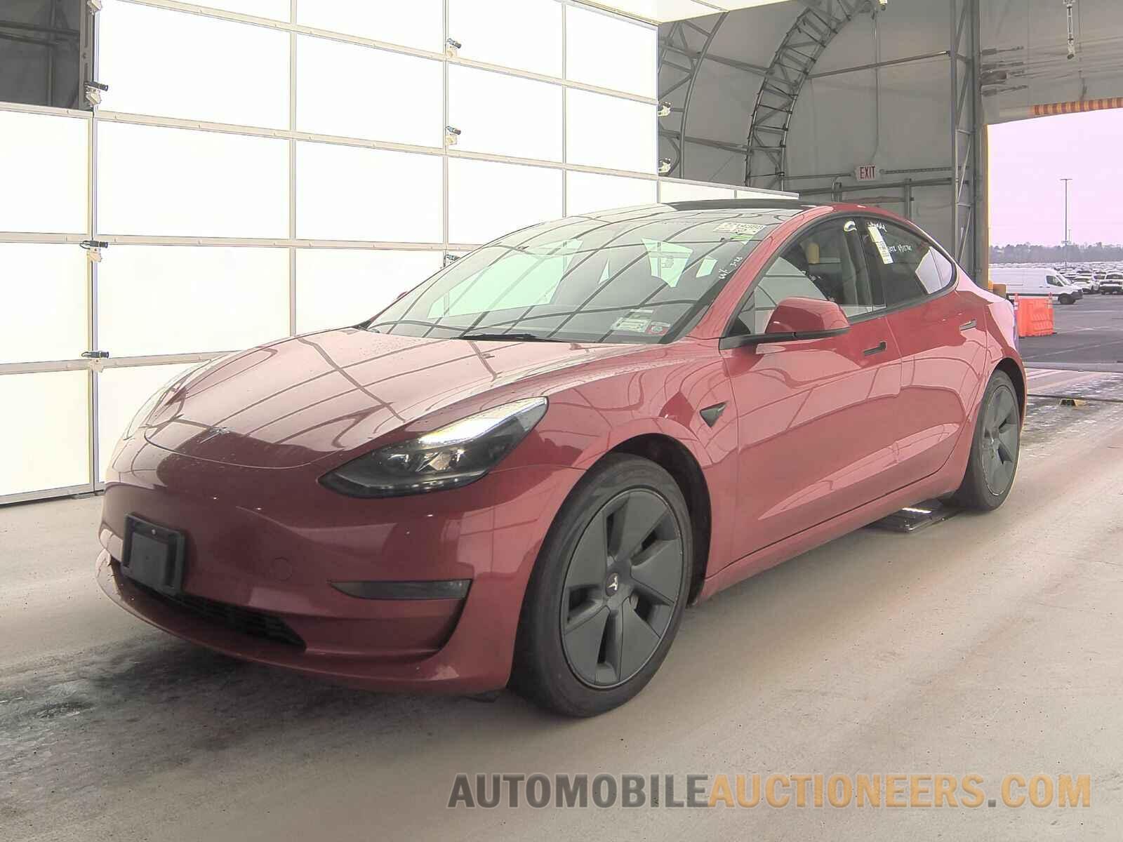 5YJ3E1EB3NF286689 Tesla Model 3 2022