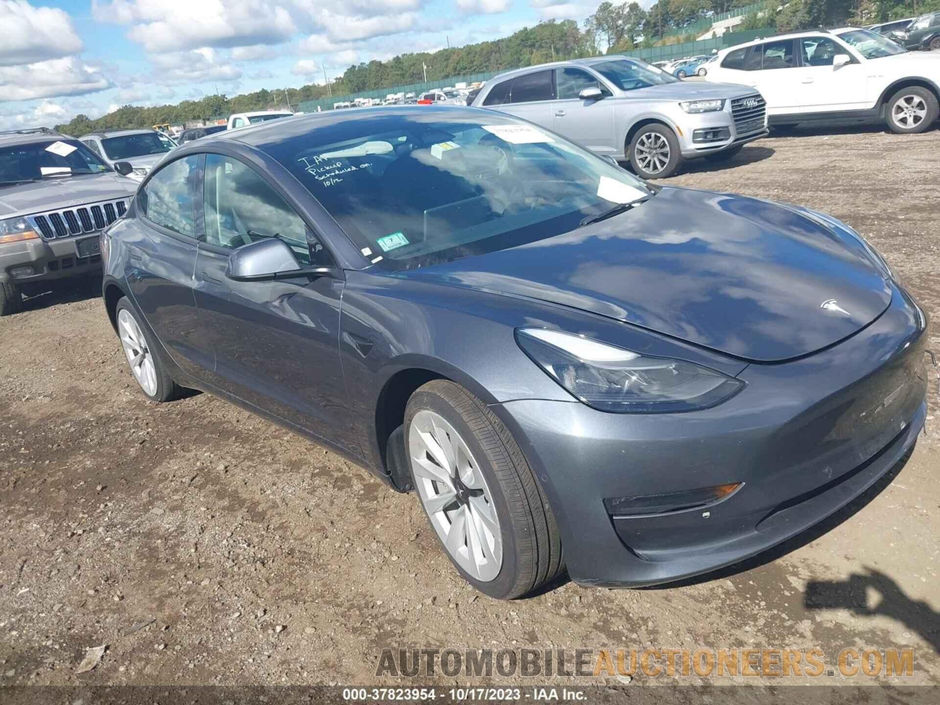 5YJ3E1EB3NF287194 TESLA MODEL 3 2022