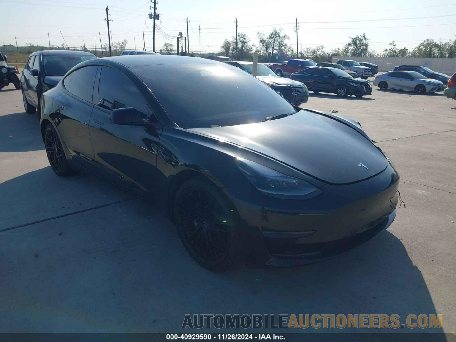 5YJ3E1EB3NF290161 TESLA MODEL 3 2022