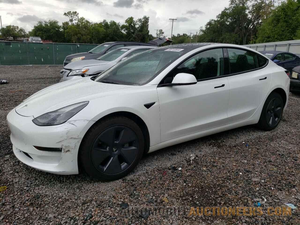 5YJ3E1EB3NF290337 TESLA MODEL 3 2022