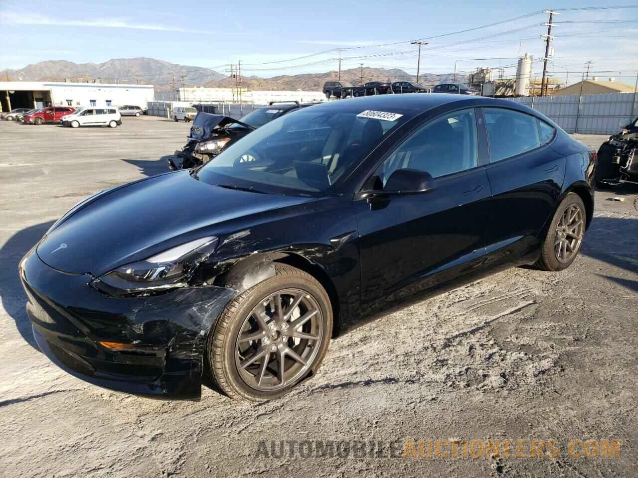 5YJ3E1EB3NF297420 TESLA MODEL 3 2022