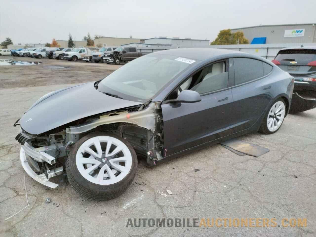 5YJ3E1EB3NF298325 TESLA MODEL 3 2022