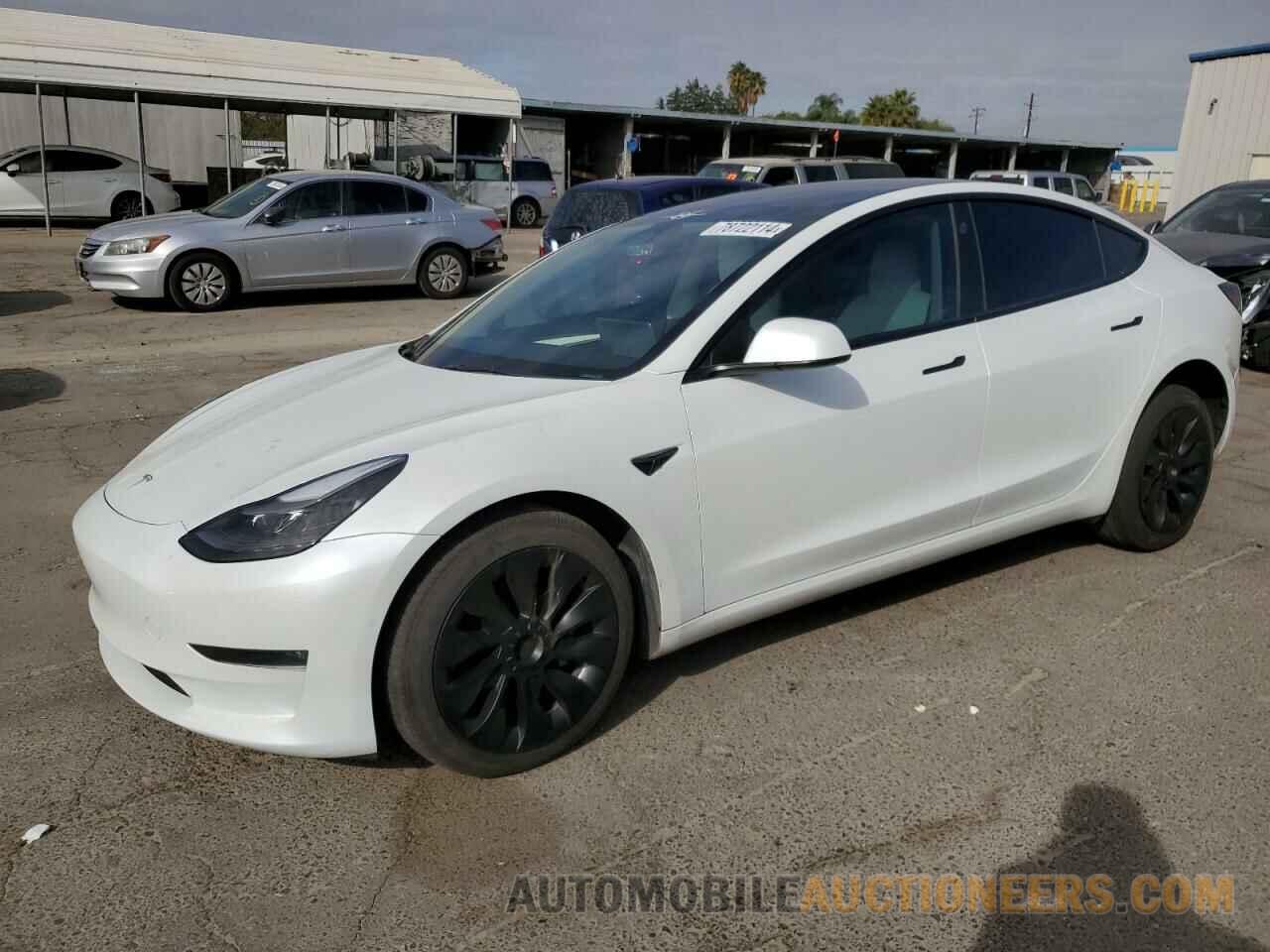 5YJ3E1EB3NF315799 TESLA MODEL 3 2022