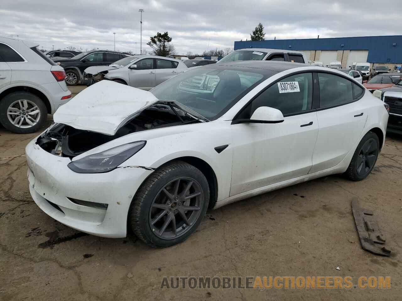 5YJ3E1EB3NF317259 TESLA MODEL 3 2022