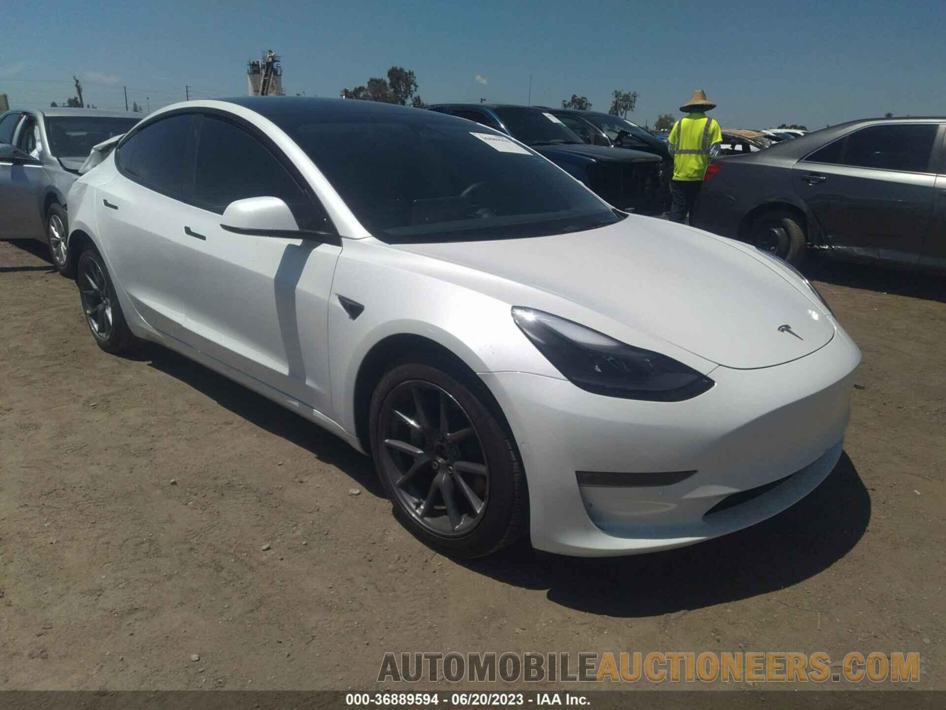 5YJ3E1EB3NF341335 TESLA MODEL 3 2022