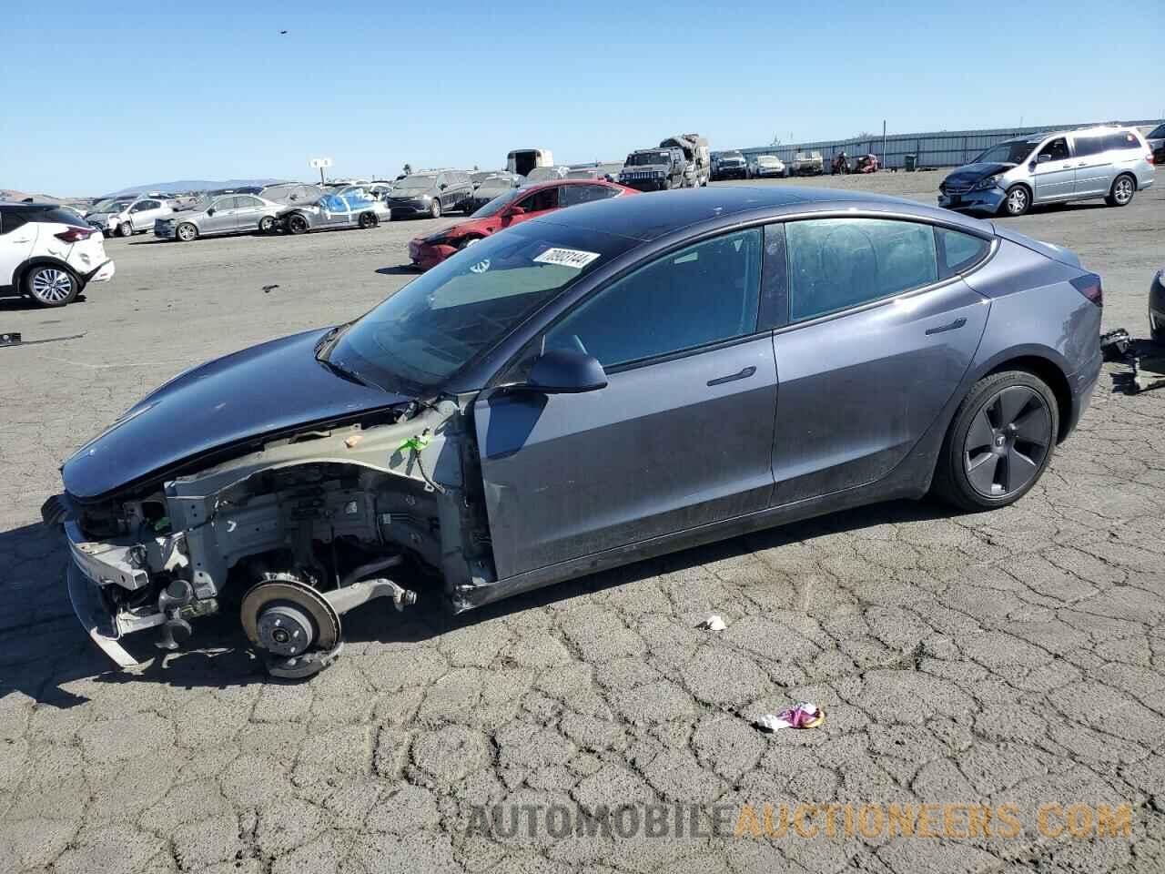 5YJ3E1EB3NF345420 TESLA MODEL 3 2022