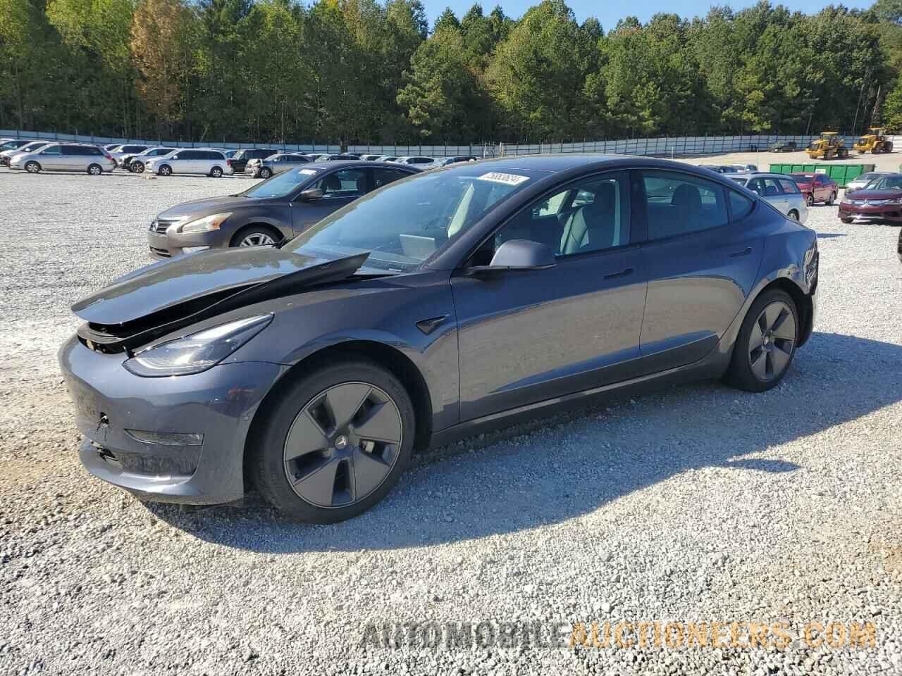 5YJ3E1EB3NF345885 TESLA MODEL 3 2022