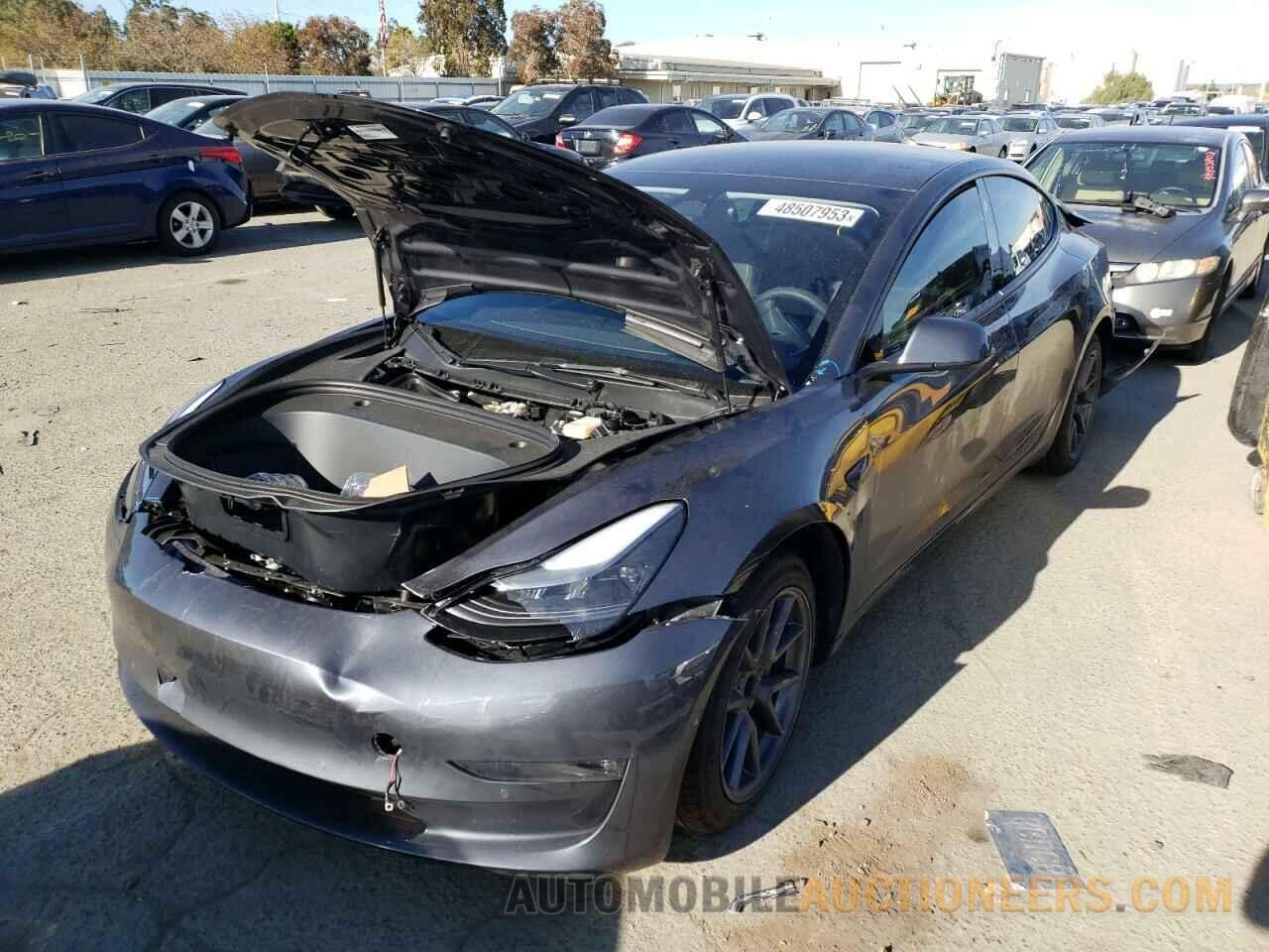 5YJ3E1EB3NF352402 TESLA MODEL 3 2022