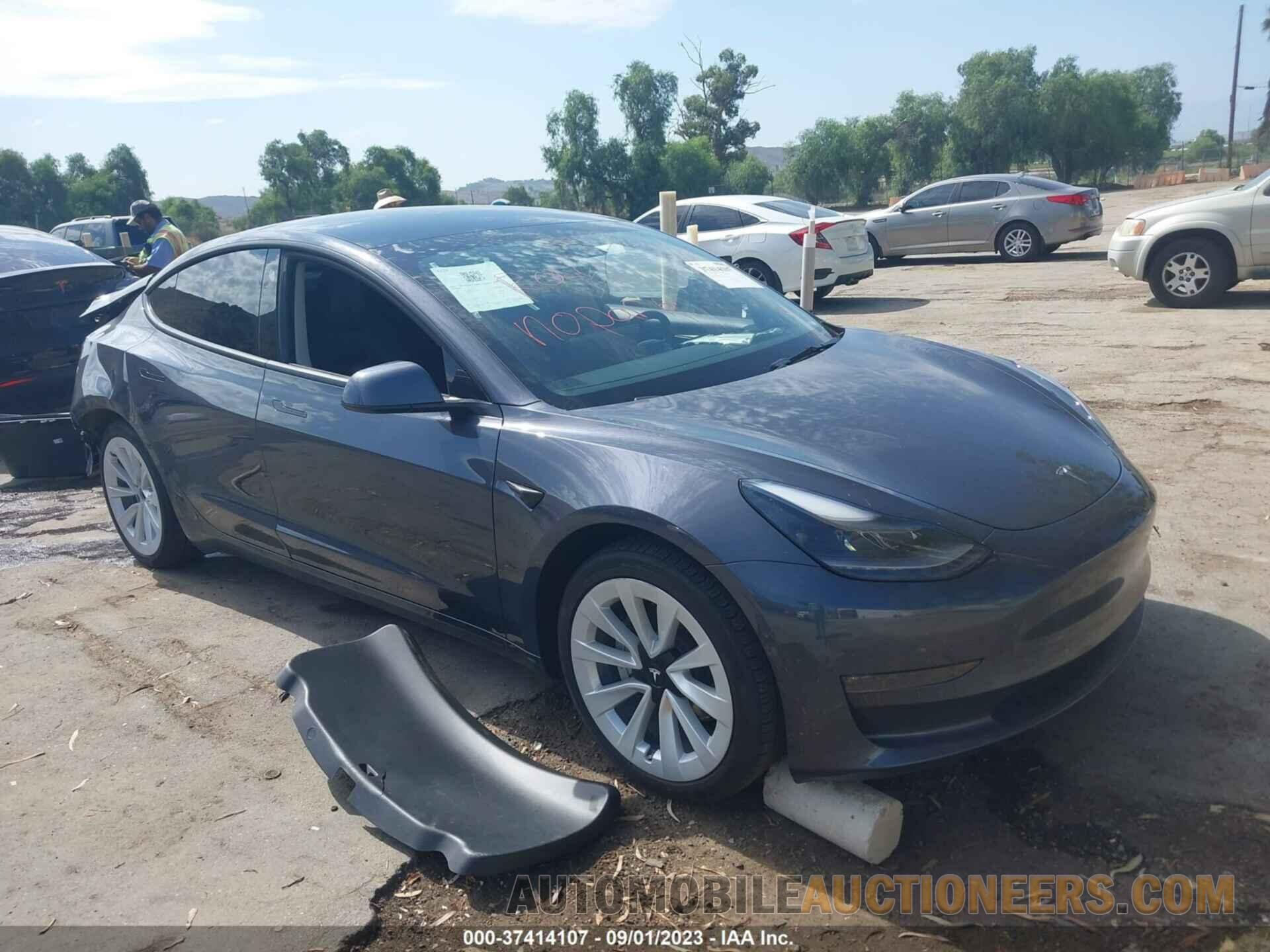 5YJ3E1EB3NF363495 TESLA MODEL 3 2022