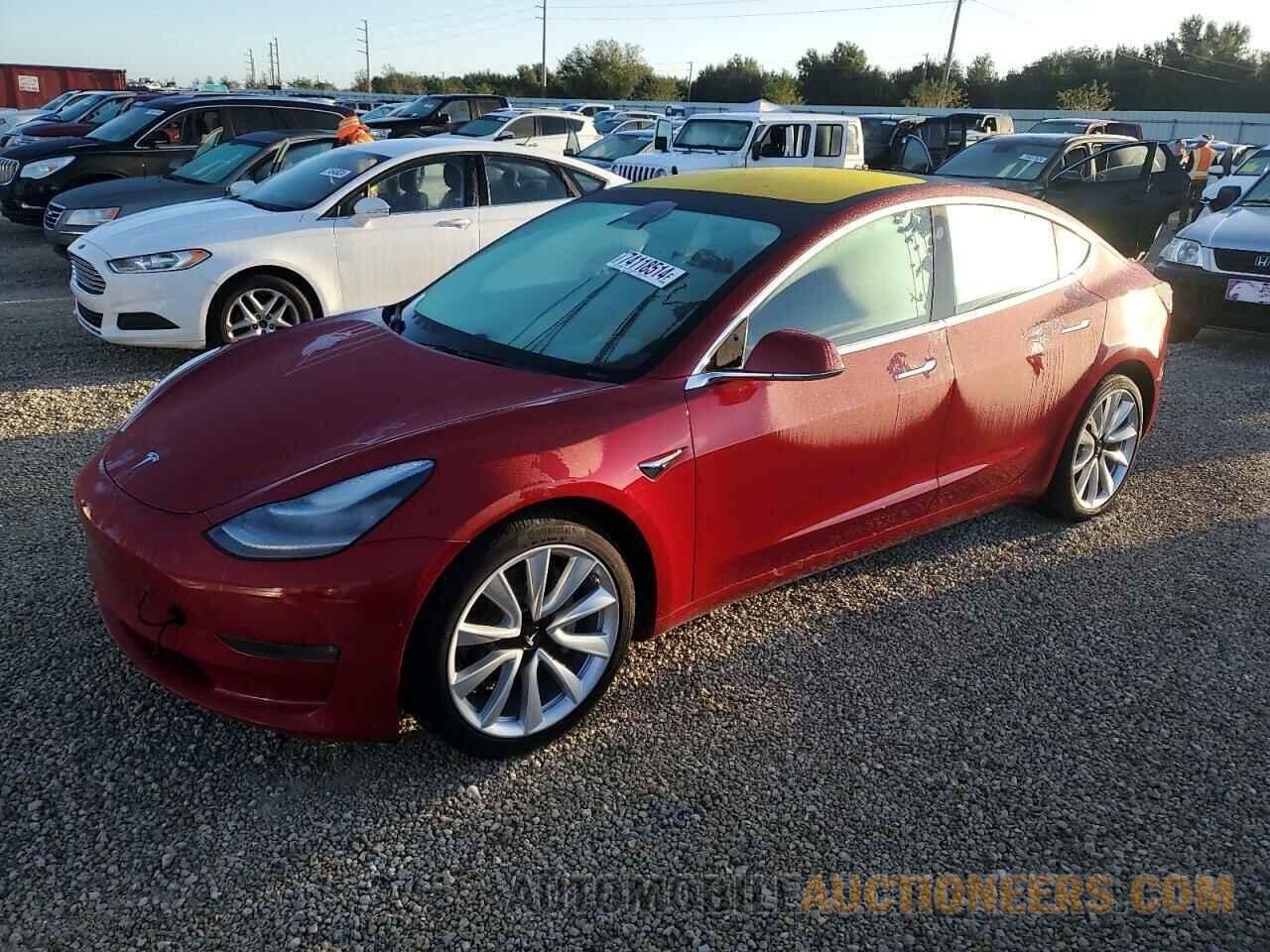 5YJ3E1EB4JF065516 TESLA MODEL 3 2018