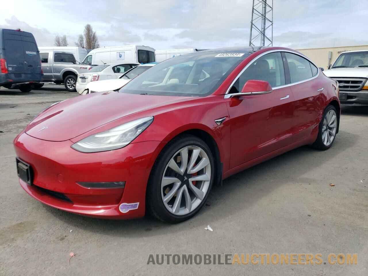 5YJ3E1EB4JF091677 TESLA MODEL 3 2018