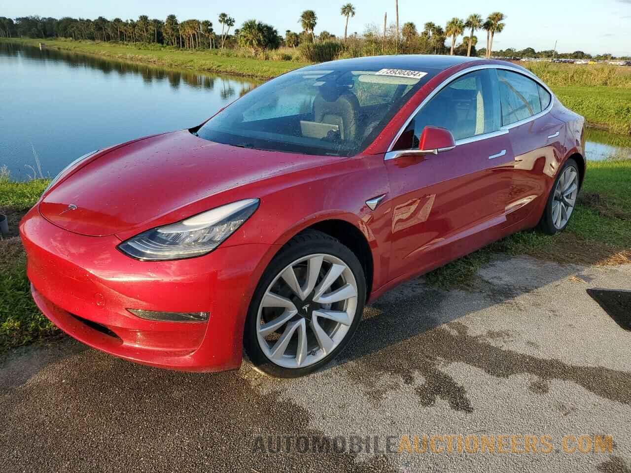 5YJ3E1EB4JF121583 TESLA MODEL 3 2018